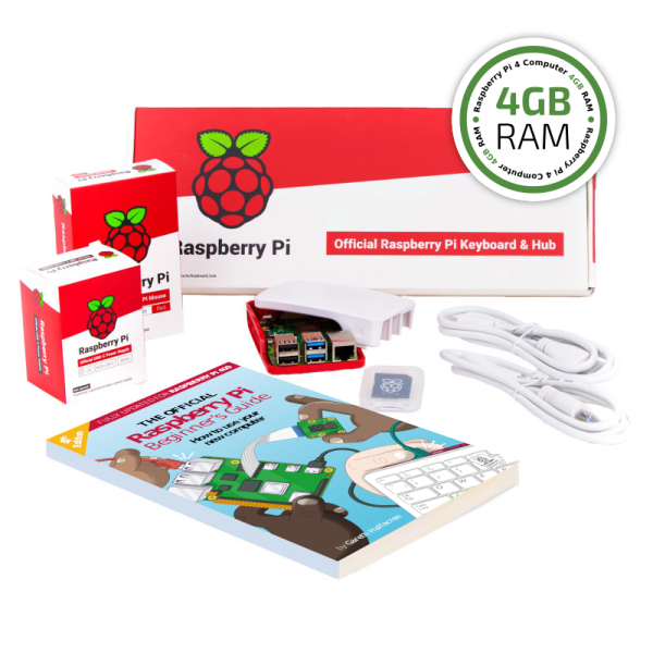 Raspberry Pi Official Pi4 4GB Desktop Kit