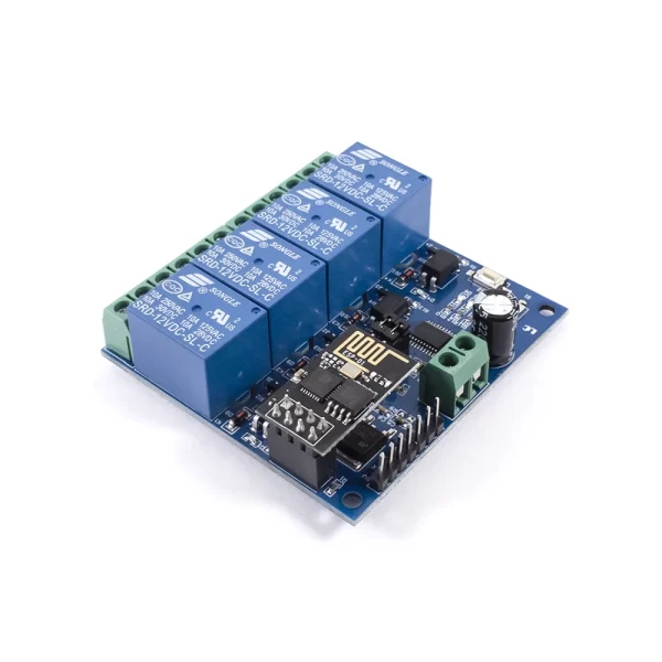 ESP8266 12V Relay Board – 4 Channel