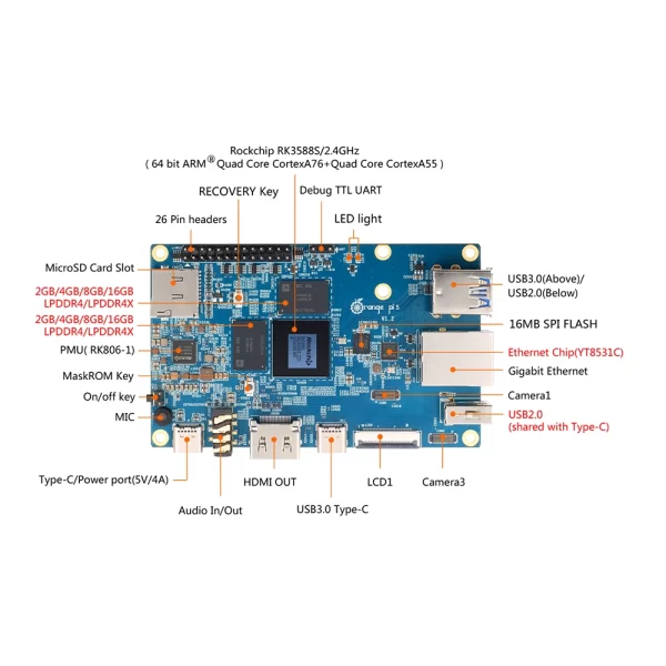 Orange Pi 5 – 16GB RAM - Image 6