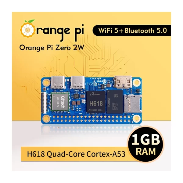 Orange Pi Zero 2W – 1GB RAM
