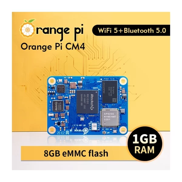 Orange Pi CM4 – 1GB RAM 8GB EMMC