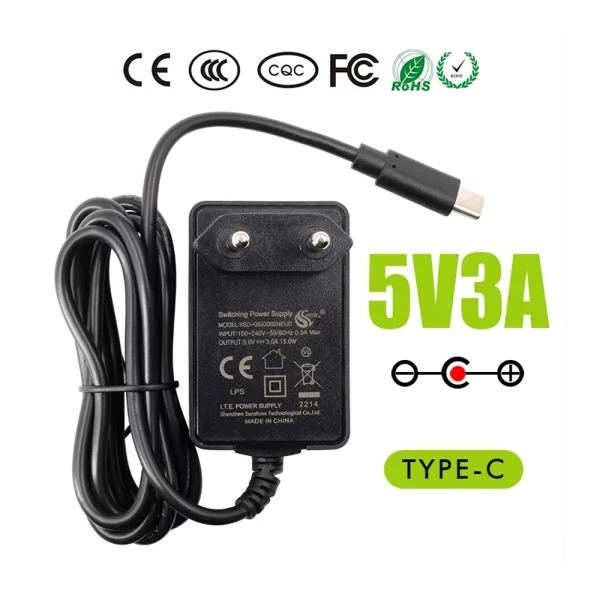 Orange Pi 5V 3A Power Supply – USB Type-C