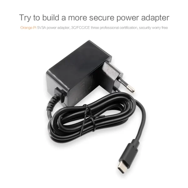 Orange Pi 5V 3A Power Supply – USB Type-C - Image 2