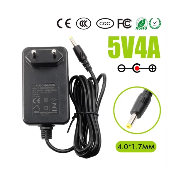 Orange Pi 5V 4A Power Supply – DC Jack 4×1.7mm