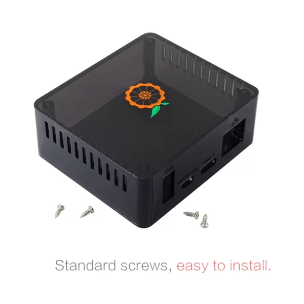 Orange Pi Zero 2 Black ABS Case - Image 2
