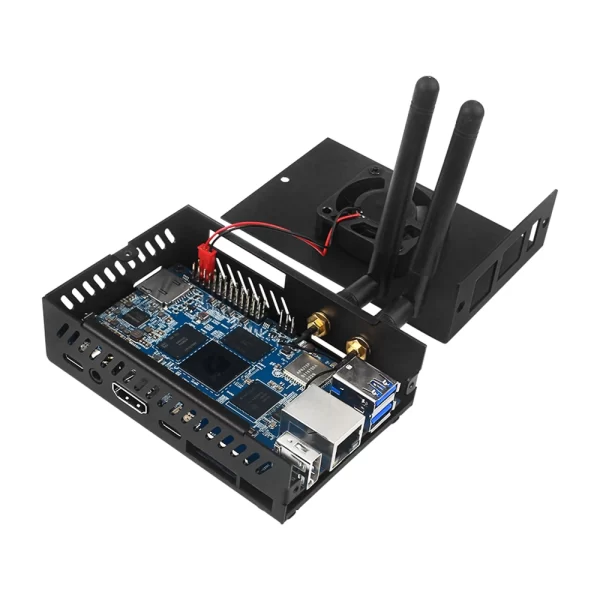 Orange Pi 5/5B Aluminium Case – Type 2 - Image 3