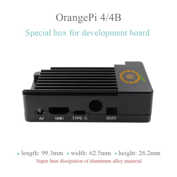 Orange Pi 4 LTS Aluminium Case - Image 2
