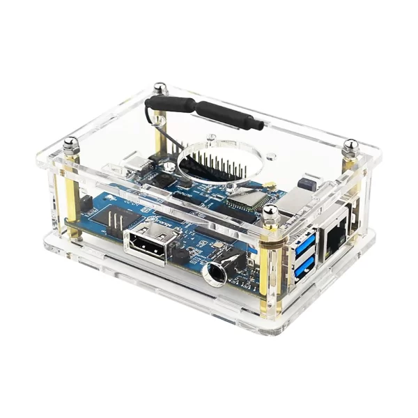 Orange Pi 3 LTS Acrylic Case With Fan - Image 4