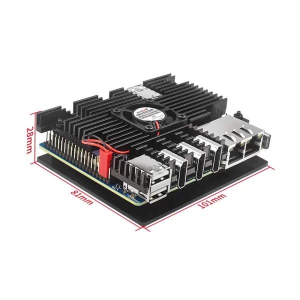 Orange Pi 5 Plus Aluminium Case – Type 1 - Image 5