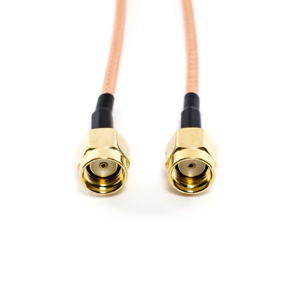 Male RP-SMA to Male RP-SMA RG-316 – 10cm