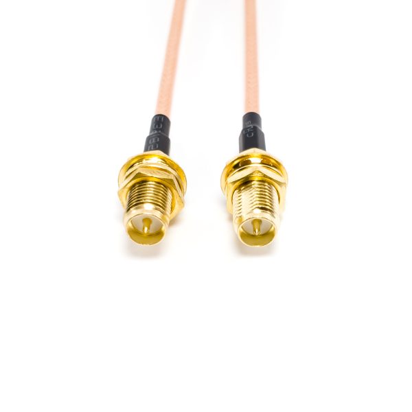 Female RP-SMA to Female RP-SMA RG-316 – 10cm