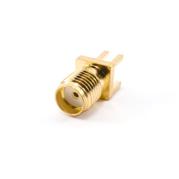 Straight Female SMA PCB Connector