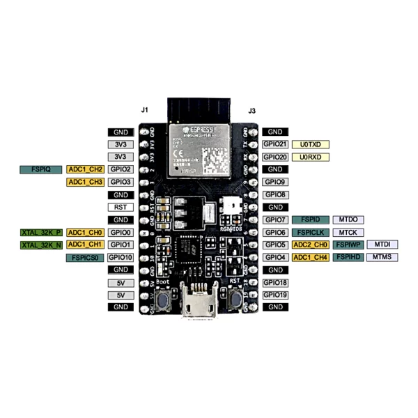 ESP32-C3 Dev Board – CH340 - Image 5