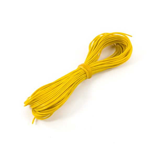 28AWG Stranded PVC Cable – 10m Yellow