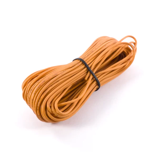 22AWG Stranded PVC Cable – 10m Orange