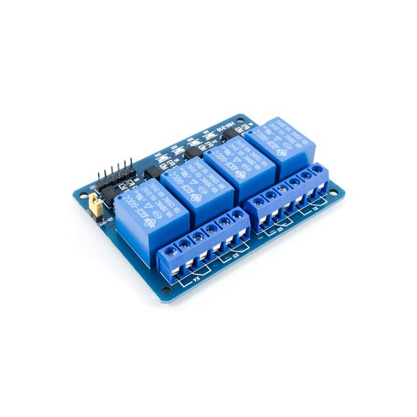 4-Channel 5VDC Relay Module With Opto - Image 2