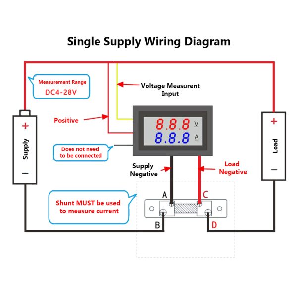Digital Voltmeter Ammeter – 100A Type1 - Image 5