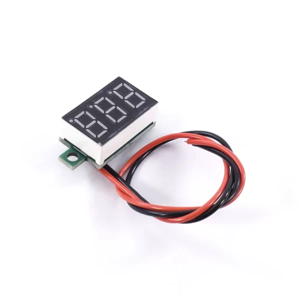 Digital Voltmeter 0.36 Inch 2-Wire 4.5-30V Red