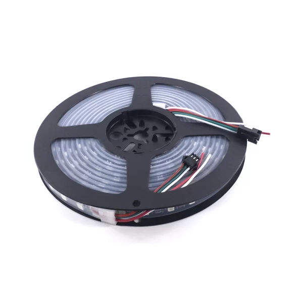 WS2812B LED Strip 60/m – IP67 Casing Black Board 5m