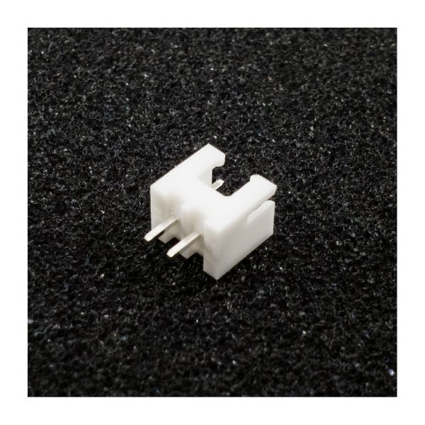 XH 2.5mm Straight Male Header 2P – 5 Pieces - Image 2