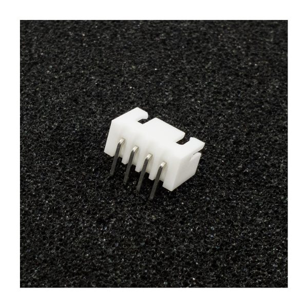 XH 2.5mm Right Angle Male Header 4P – 5 Pieces