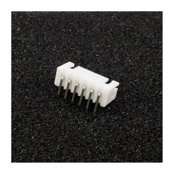 XH 2.5mm Right Angle Male Header 6P – 5 Pieces