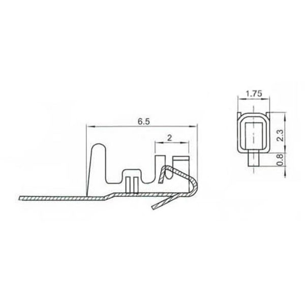 XH Crimp Terminals – 10 Pieces - Image 2