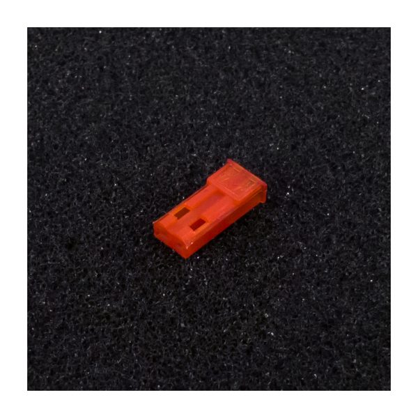JST RCY/SYP 2 Pin Male Housing- Red 5 Pieces
