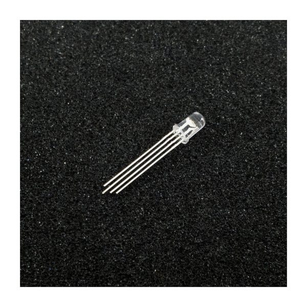 5mm RGB LED CC Clear – 10 Pieces