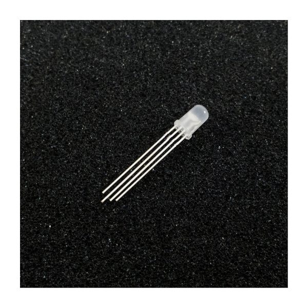 5mm RGB LED CC Clouded – 10 Pieces