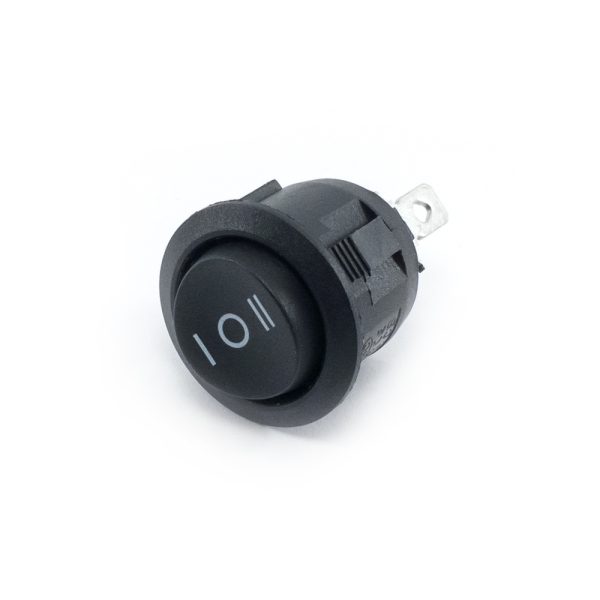 Round Rocker Switch SPDT