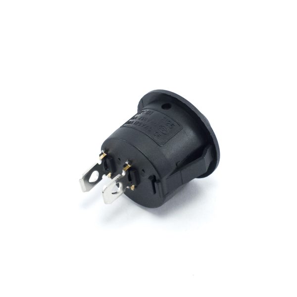 Round Rocker Switch SPST - Image 2