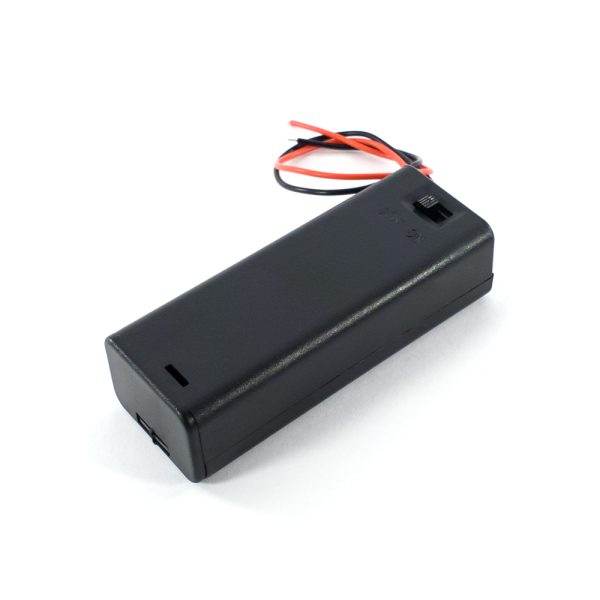 1 Cell AA Battery Holder With Cover