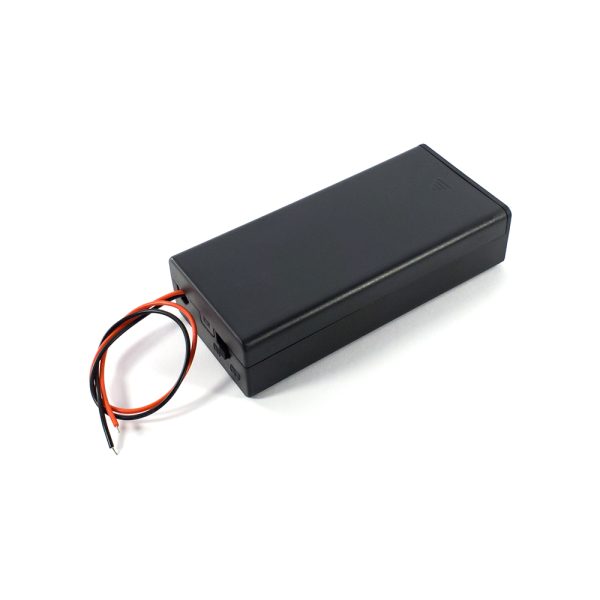2 Cell 18650 Holder With Cover