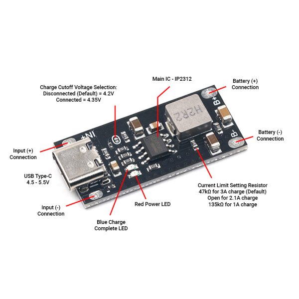 IP2312 Lithium Fast Charge Module - Image 5