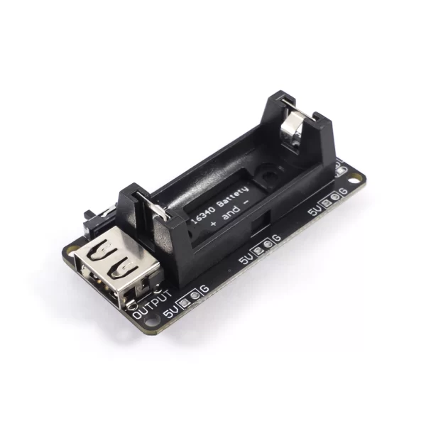 1 Cell 16340 Boost Charger Module