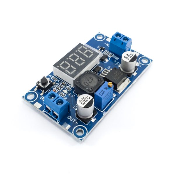 DC-DC Buck Converter with Voltmeter – LM2596 - Image 2