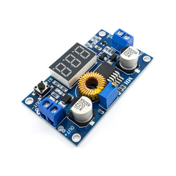 DC-DC Buck Converter with Voltmeter – XL4015 Type 3 - Image 2