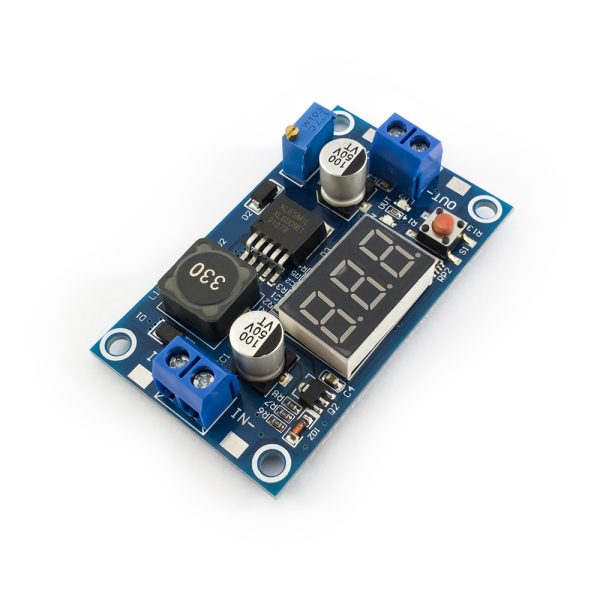 DC-DC Boost Converter with Voltmeter – XL6009