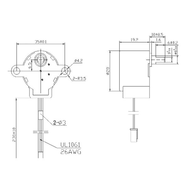 28BYJ-48 12V Stepper Motor - Image 3