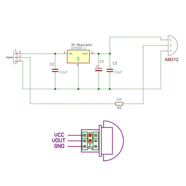 AM312 Mini PIR Sensor - Image 3