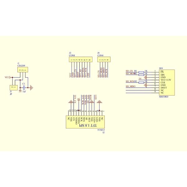 1.8″ TFT LCD Module – ST7735S - Image 4
