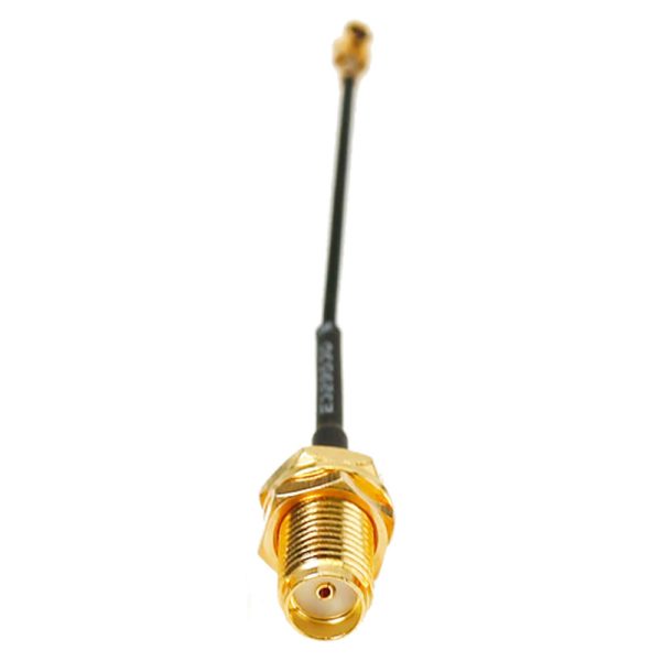 Female SMA to Female IPEX Cable – 10cm - Image 2