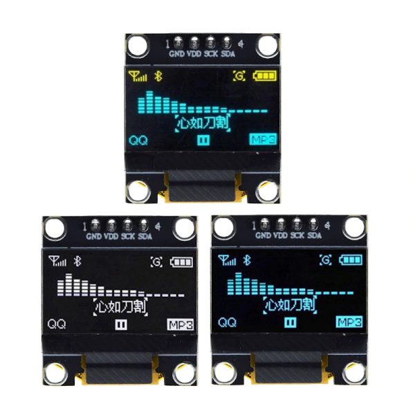 0.96″ OLED Display Module – 4 Pin