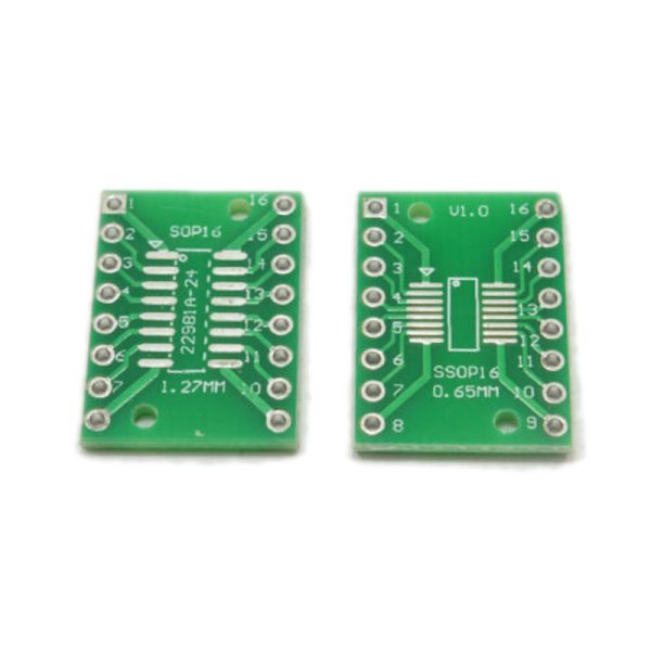 SOP16 to DIP-16 Adapter Board – 2 Pieces